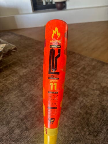 2025 Easton Hype Fire Composite USABat Certified Bat (-11)  17 oz 28" (Used)