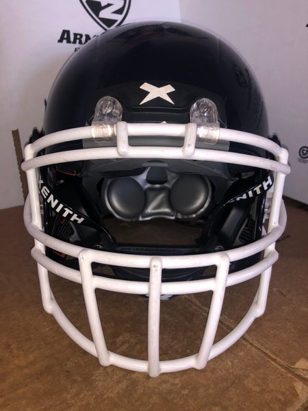 USED XENITH X2E+ YOUTH FOOTBALL HELMET - MEDIUM - NAVY