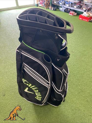 Mint Callaway ORG 14 Golf Cart Bag 14-Way Green/Black