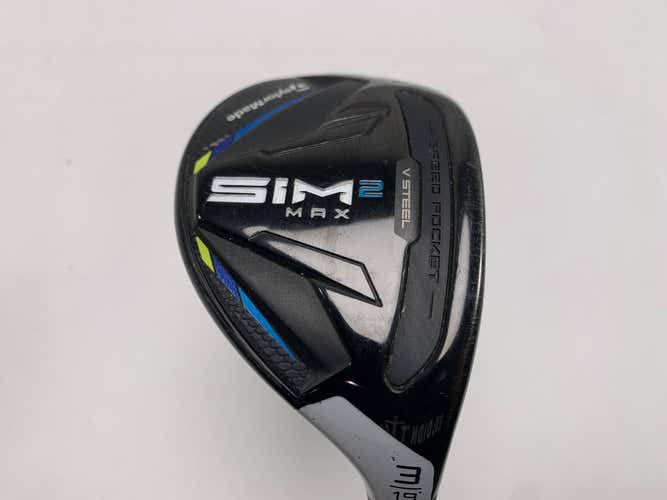 TaylorMade SIM2 MAX Rescue 3 Hybrid 19* Aldila Nv 45g Ladies Graphite Womens RH