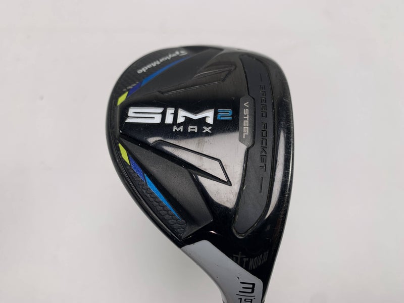 TaylorMade SIM2 MAX Rescue 3 Hybrid 19* Aldila Nv 45g Ladies Graphite Womens RH