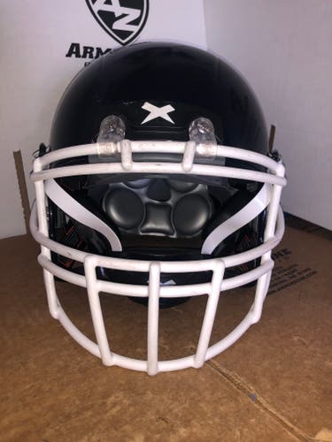 USED XENITH X2E+ YOUTH FOOTBALL HELMET - MEDIUM - NAVY