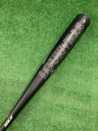 2022 Louisville Slugger Solo Alloy Bat BBCOR Certified (-3) Alloy 29 oz 32" (Used)