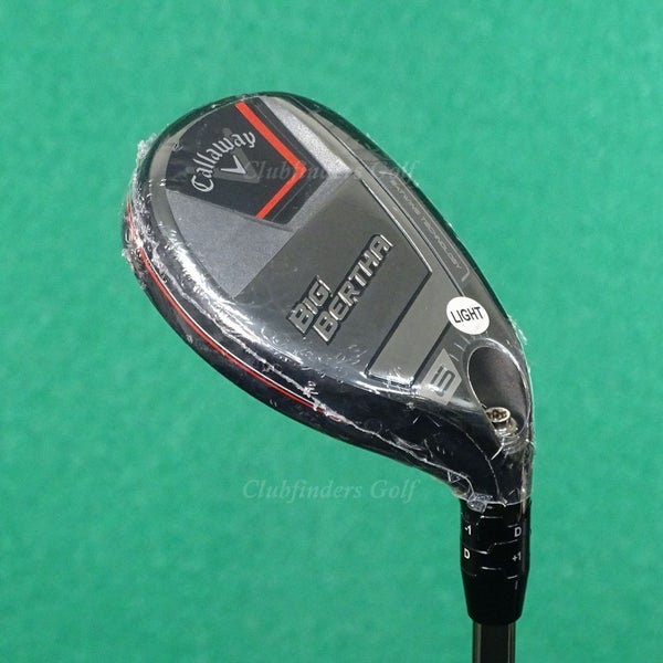 NEW Callaway Big Bertha 2023 27 6 Hybrid Big Bertha RCH 65-A Seniors w/HC