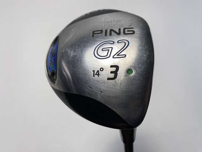 Ping G2 3 Fairway Wood 14* TFC100 Regular Graphite Mens RH Oversize Grip