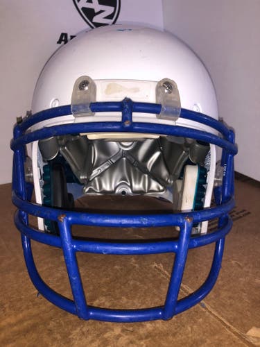 USED SCHUTT XP PRO ADULT FOOTBALL HELMET - LARGE - WHITE