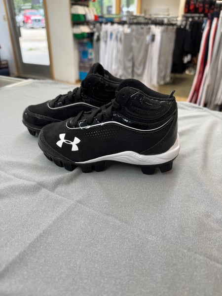 Under Armour Leadoff IV Mid JR Baseball Cleats - Size 10K