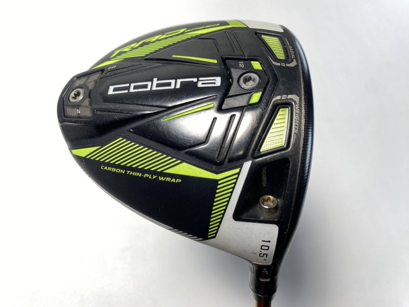 Cobra RAD Speed Driver 10.5* Aldila NVS Orange 55g Regular Graphite Mens RH