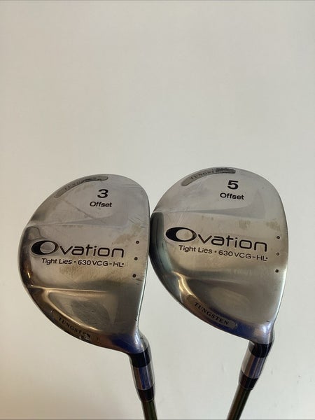 Adams Tight Lies Ovation Fairway Woods Set 3 & 5  Aldila Regular Graphite Shafts