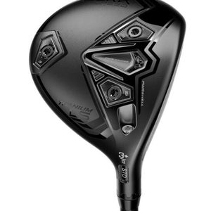 Cobra Dark Speed LS Fairway 3-Wood 3W 13* Stiff Flex LINQ White 7F4 w/ Cover NEW