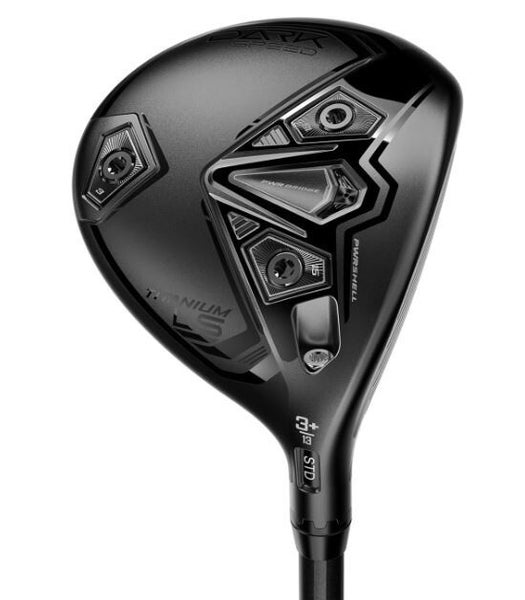 Cobra Dark Speed LS Fairway 3-Wood 3W 13* Stiff Flex LINQ White 7F4 w/ Cover NEW