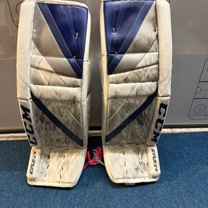 34"+2 CCM Eflex 5 Goalie Leg Pads (Used)