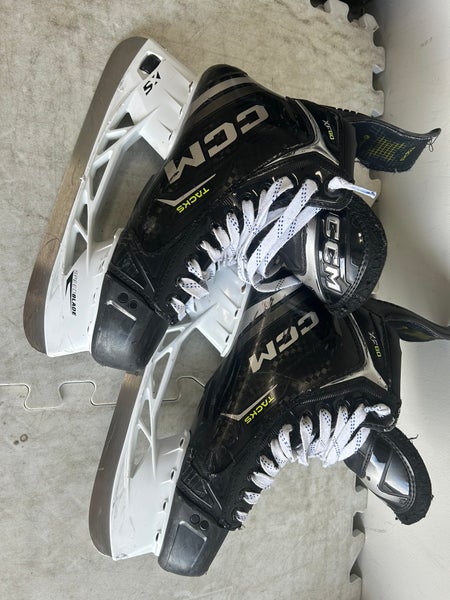 2024 CCM Tacks XF 80 Hockey Skates Regular Width  9 (Used)