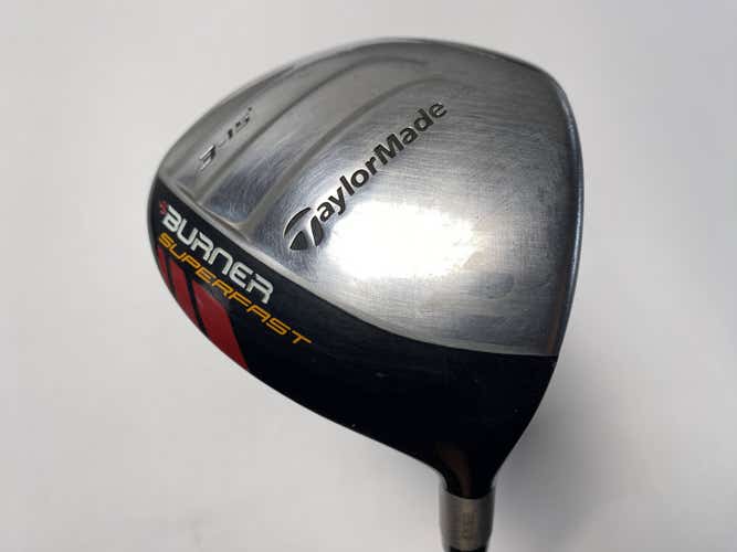 TaylorMade Burner Superfast 3 Fairway Wood 15* Matrix Ozik XCON-4.8 Stiff RH