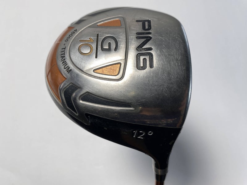 Ping G10 Driver 12* TFC 129 D Stiff Graphite Mens RH