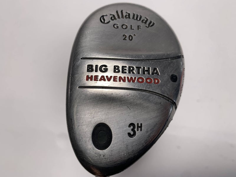 Callaway Big Bertha Heavenwood 3 Hybrid 20* RCH 75w Regular Graphite Mens LH