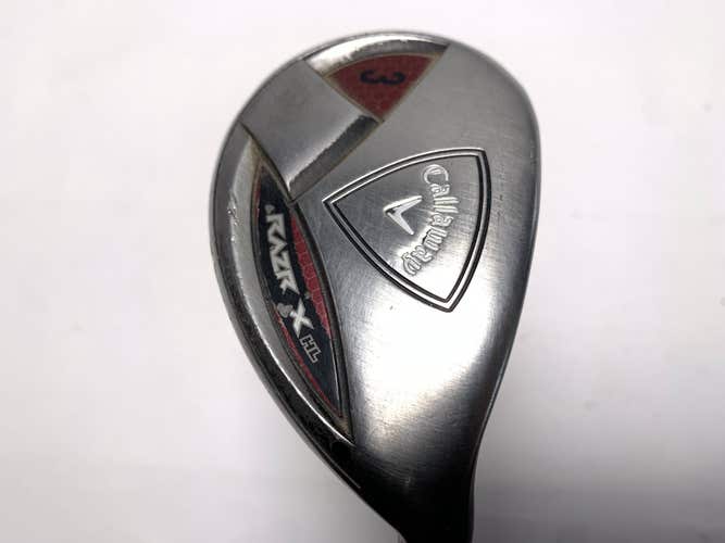 Callaway Razr X HL 3 Hybrid 21* 70g Stiff Graphite Mens RH