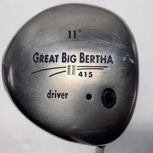 Callaway Great Big Bertha II 415 Driver 11* Big Bertha Gems 50 50g Ladies RH