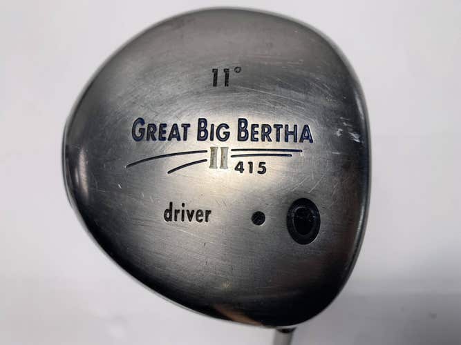 Callaway Great Big Bertha II 415 Driver 11* Big Bertha Gems 50 50g Ladies RH