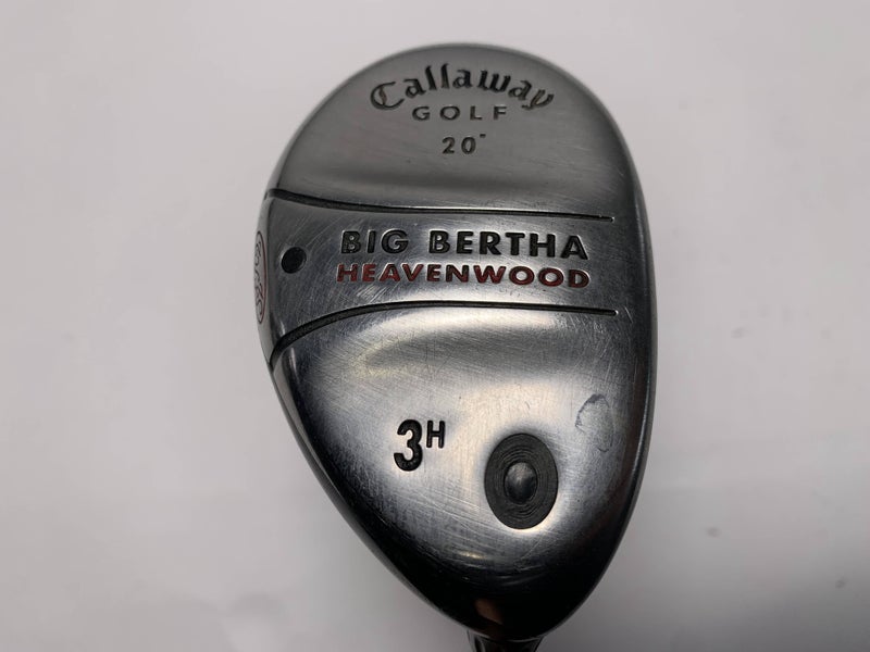 Callaway Big Bertha Heavenwood 3 Hybrid 20* RCH 75w 75g Regular Graphite Mens RH