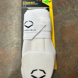 White Senior EvoShield Sliding Mitt (New) Right