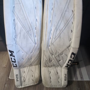 35" CCM Premier P2.9 Goalie Leg Pads (Used)