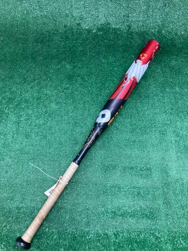 Red 2021 DeMarini FNX Composite Bat (-9) Composite 23 oz 32" (Used)