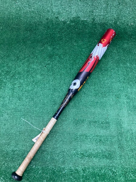 Red 2021 DeMarini FNX Composite Bat (-9) Composite 23 oz 32" (Used)
