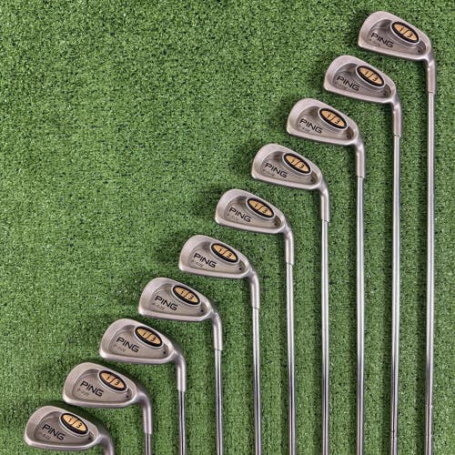 Ping i3 O-Size Iron Set 3-PW UW LW Blue Dot JZ Cushin Steel Stiff Flex RH