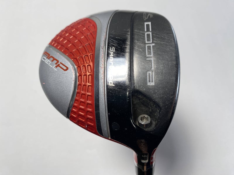 Cobra AMP Cell Orange 5-7 Fairway Wood 18* Fujikura Fuel 55g Senior RH