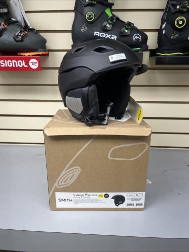 Smith Vantage MIPS Ski / Snowboard Helmet Womans Small 51-55cm Matte Black New