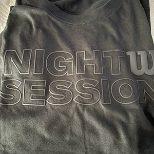 Black Large Adult Unisex Wilson Shirt (New) Pro