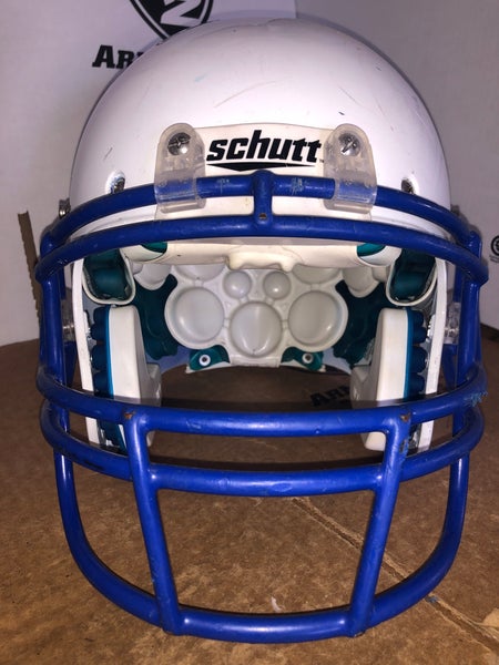 USED SCHUTT XP ADULT FOOTBALL HELMET - MEDIUM - WHITE