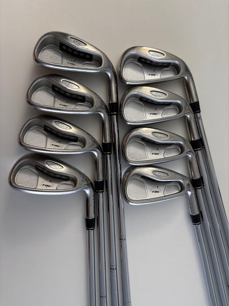 TaylorMade rac OS Iron Set, 3-PW Stiff Flex Right Hand