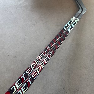 2 PACK 90 Flex P90TM Senior CCM JetSpeed FT5 Pro Left Hand Hockey Stick P90TM Pro Stock (New) NHL
