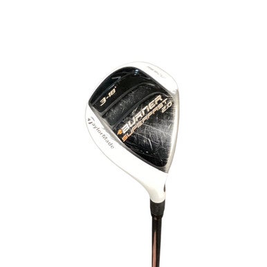 Used Taylormade BURNER SUPERFAST 2.0 RESCUE Mens Hybrid Club RH 3 Hybrid 11479-S000398844