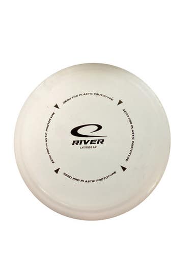 Used Latitude 64 RIVER Disc Golf Driver White 11479-S000398809