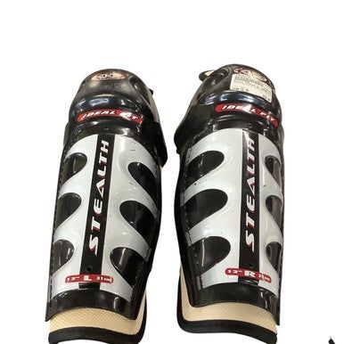 Used Easton STEALTH S1 IDEAL FIT 12 R 31CM Senior Shin Guards Black 12" 11479-S000398778