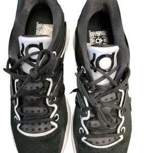 Used Nike KD LOW EASY Basketball Shoes M Black Senior 10.5 11479-S000398749