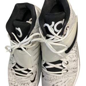 Used Nike Basketball Shoes M White Senior 11.5 11479-S000398746