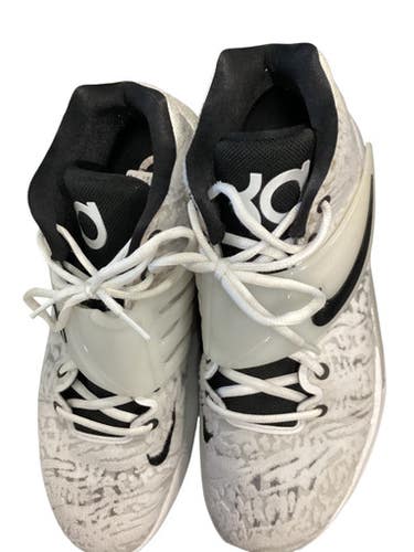 Used Nike Basketball Shoes M White Senior 11.5 11479-S000398746