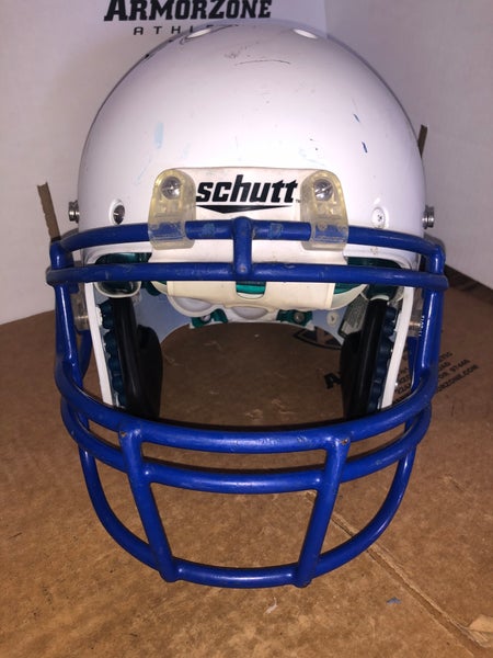 USED SCHUTT XP ADULT FOOTBALL HELMET - MEDIUM - WHITE