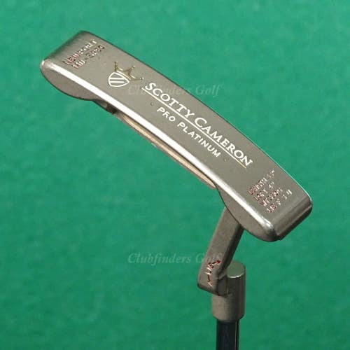 Scotty Cameron Pro Platinum Newport Mil-Spec 35" Putter Golf Club W/ HC