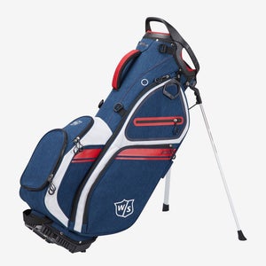 Wilson Exo II Stand Bag (Navy/White/Red) 9.5", 6-way top NSW
