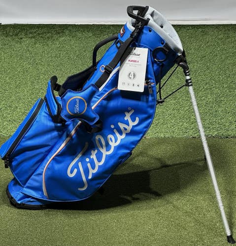 Titleist 2024 Players 4 Stand Carry Golf Bag TB23SX4 Olympic/Marble NEW #94591