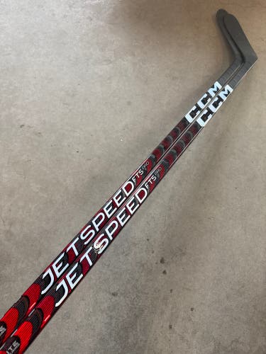 2 PACK 90 Flex P28M Senior CCM JetSpeed FT5 Pro Left Hand Hockey Stick P28M Pro Stock (New) NHL