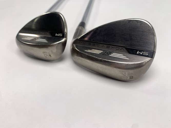 Titleist Vokey SM8 Brushed Steel Wedge Set 54* 10 | 58* 14 TT XP 90 R300 Mens RH