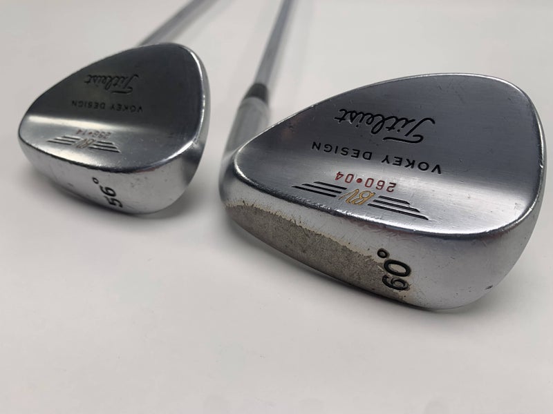 Titleist Vokey Chrome 200 Wedge Set 56* 14 60* 4 True Temper DG Wedge Mens RH