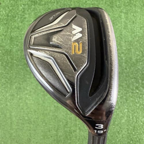 TaylorMade M2 2016 3H 3 Hybrid 19 Senior M Flex Reax 55g Graphite Right Handed