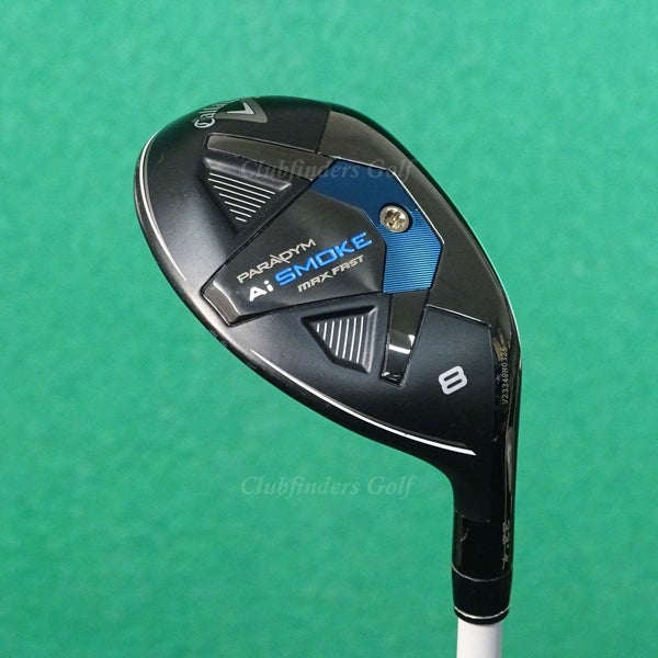 Callaway Paradym Ai Smoke Max Fast 33* 8 Hybrid Eldio 40-L Graphite Ladies w/HC